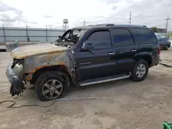 Salvage cars for sale at Chicago Heights, IL auction: 2002 Cadillac Escalade Luxury