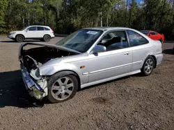 Honda salvage cars for sale: 2000 Honda Civic SI