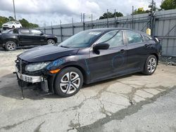 Salvage cars for sale at Mebane, NC auction: 2018 Honda Civic LX