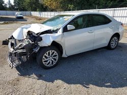 Toyota salvage cars for sale: 2017 Toyota Corolla L