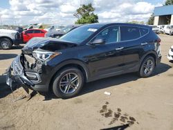 Salvage cars for sale at Woodhaven, MI auction: 2017 Hyundai Santa FE Sport