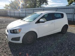 Chevrolet Vehiculos salvage en venta: 2015 Chevrolet Sonic LS