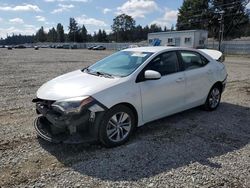 Toyota salvage cars for sale: 2015 Toyota Corolla ECO