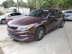 Salvage cars for sale at Hueytown, AL auction: 2016 KIA Optima LX