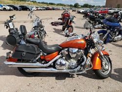 Salvage motorcycles for sale at Colorado Springs, CO auction: 2003 Honda VTX1800 R