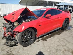 Salvage cars for sale at Fresno, CA auction: 2019 Ford Mustang GT