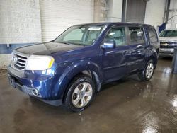 Honda salvage cars for sale: 2013 Honda Pilot EX