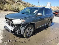 Carros salvage sin ofertas aún a la venta en subasta: 2013 Toyota Highlander Limited