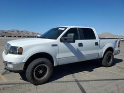 Salvage trucks for sale at North Las Vegas, NV auction: 2005 Ford F150 Supercrew