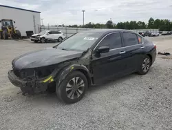 Salvage cars for sale at Lumberton, NC auction: 2015 Honda Accord LX