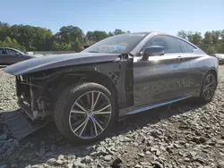 Salvage cars for sale at Waldorf, MD auction: 2019 Infiniti Q60 Pure