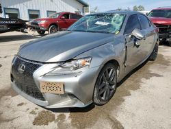 Salvage cars for sale at Pekin, IL auction: 2014 Lexus IS 250