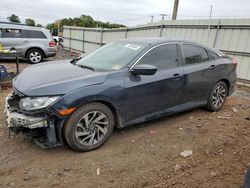 Salvage cars for sale from Copart Hillsborough, NJ: 2018 Honda Civic EX