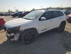 Salvage cars for sale at Indianapolis, IN auction: 2019 Jeep Cherokee Latitude Plus