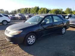 Salvage cars for sale at Chalfont, PA auction: 2003 Toyota Camry LE