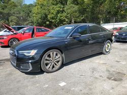 Salvage cars for sale at Austell, GA auction: 2019 Audi A6 Premium Plus