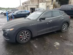 Salvage cars for sale at Fredericksburg, VA auction: 2017 Maserati Levante