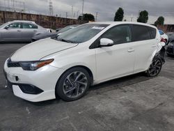 Salvage cars for sale at Wilmington, CA auction: 2018 Toyota Corolla IM