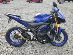 Salvage motorcycles for sale at Windham, ME auction: 2019 Yamaha YZFR3