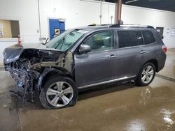 Salvage cars for sale at Blaine, MN auction: 2013 Toyota Highlander Limited