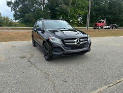 Mercedes-Benz salvage cars for sale: 2018 Mercedes-Benz GLE 350 4matic