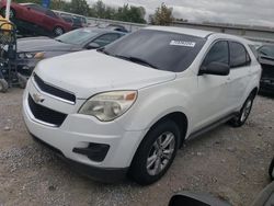 Chevrolet salvage cars for sale: 2012 Chevrolet Equinox LS