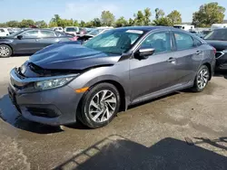 Honda Civic ex salvage cars for sale: 2016 Honda Civic EX