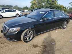 Carros salvage sin ofertas aún a la venta en subasta: 2015 Mercedes-Benz S 550 4matic