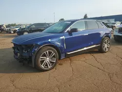 Salvage cars for sale at Woodhaven, MI auction: 2024 Cadillac Lyriq Luxury