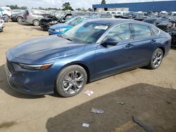 Honda salvage cars for sale: 2024 Honda Accord Hybrid EXL