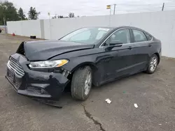 Salvage cars for sale at Portland, OR auction: 2016 Ford Fusion SE