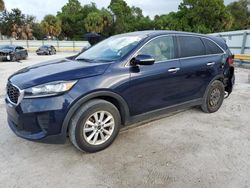 Salvage cars for sale at Fort Pierce, FL auction: 2019 KIA Sorento L