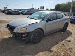 Salvage cars for sale at Oklahoma City, OK auction: 2014 Dodge Avenger SE