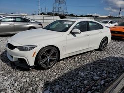 Flood-damaged cars for sale at auction: 2019 BMW 430I Gran Coupe