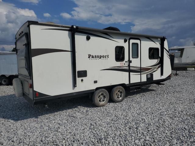 2018 Keystone Challenger Trvl TRL