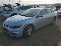 Chevrolet salvage cars for sale: 2018 Chevrolet Malibu LT