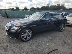 Mercedes-Benz salvage cars for sale: 2018 Mercedes-Benz C 300 4matic