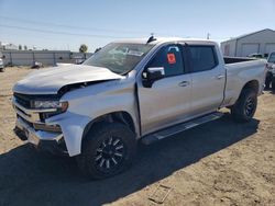 Chevrolet salvage cars for sale: 2021 Chevrolet Silverado K1500 LT