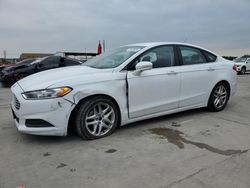 Ford salvage cars for sale: 2016 Ford Fusion SE