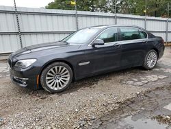 Salvage cars for sale at Austell, GA auction: 2013 BMW 740 LI