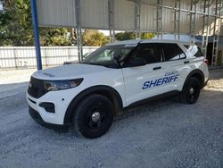 Salvage cars for sale at Rogersville, MO auction: 2021 Ford Explorer Police Interceptor