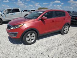 Salvage cars for sale at Taylor, TX auction: 2013 KIA Sportage Base