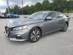 Salvage cars for sale at Savannah, GA auction: 2021 Nissan Altima SV