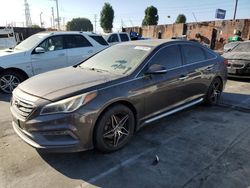 Salvage cars for sale from Copart Wilmington, CA: 2015 Hyundai Sonata Sport