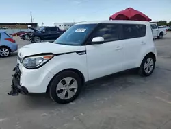 Vehiculos salvage en venta de Copart Grand Prairie, TX: 2016 KIA Soul