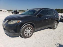 Salvage cars for sale at New Braunfels, TX auction: 2015 Nissan Rogue S