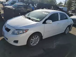 Salvage cars for sale from Copart Denver, CO: 2009 Toyota Corolla Base