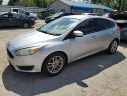 Salvage cars for sale at Wichita, KS auction: 2018 Ford Focus SE