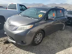 Salvage cars for sale at Magna, UT auction: 2013 Toyota Sienna XLE