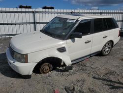 Salvage cars for sale at Fredericksburg, VA auction: 2009 Land Rover Range Rover Sport HSE